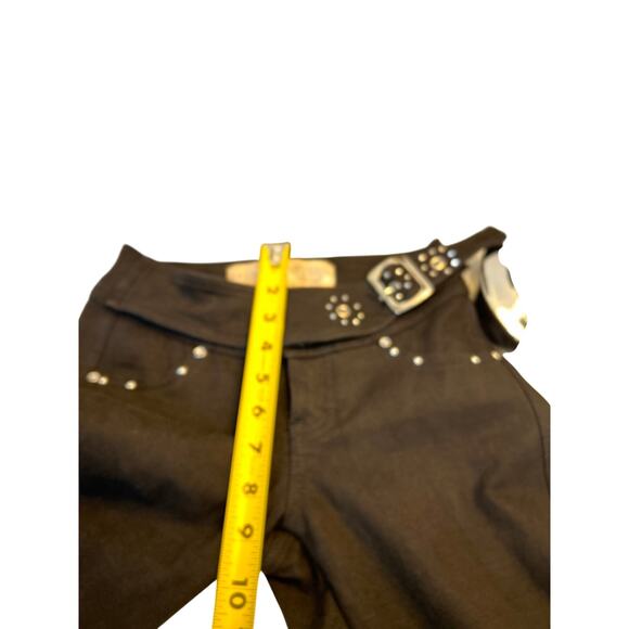 Vanilla Jeans Made in Peru Women's Black Juniors Size 1 Western - Picture 7 of 7